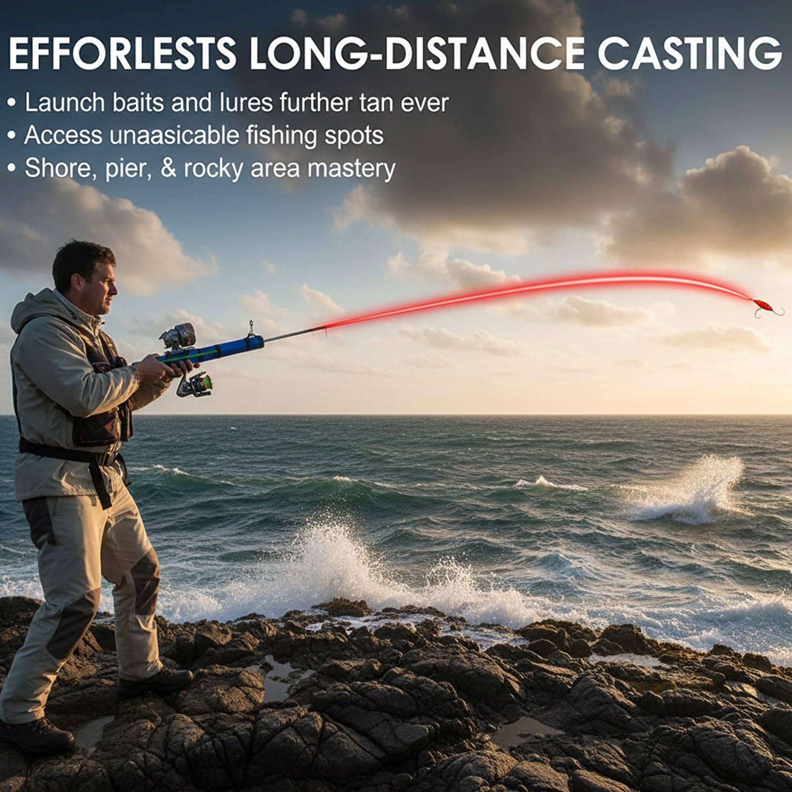 Best Fly Fishing Rods 2026 – 2026 New Fishing Catapult Rod, Fly Fishing & Lure ... - Amazon.com