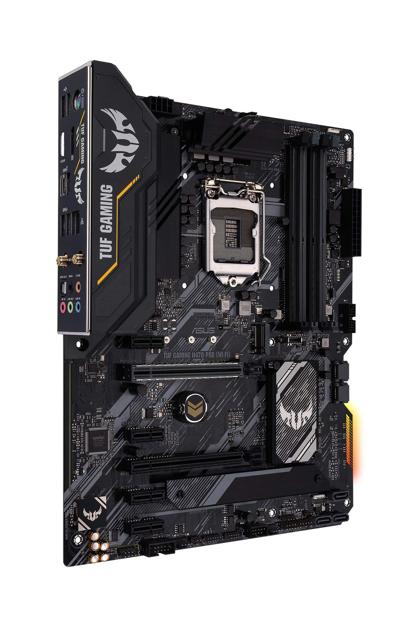 ASUS TUF Gaming H470PRO WiFi 6 LGA1200 (Intel® 10th Gen) ATX Gaming