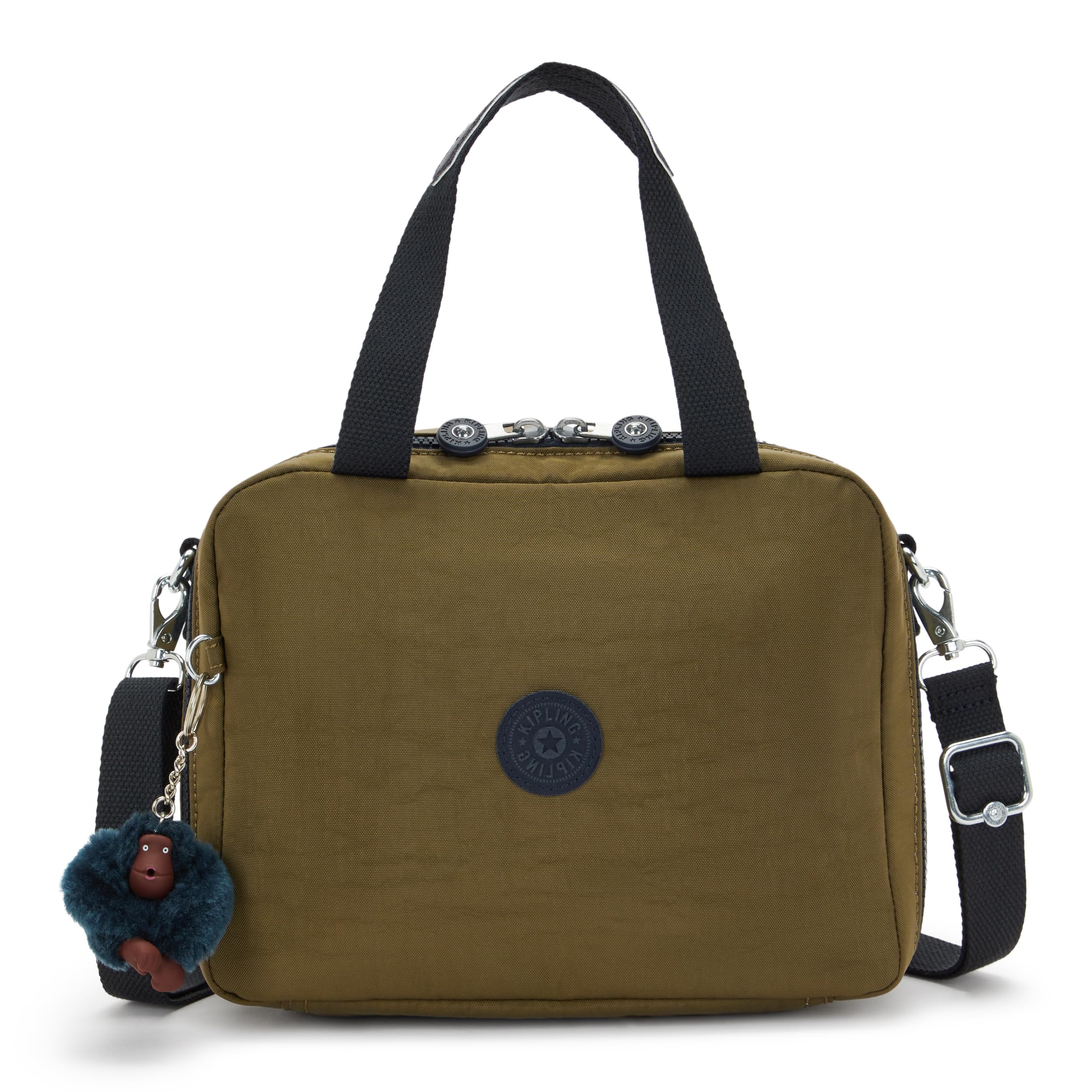 Kipling Women's Green Treasure 56% Recycled Polyamide, 44% Polyamide