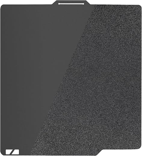 IdeaFormer-3D X1C P1S P2S A1 PEI Sheet for Bambu Lab 257x257mm, Smooth+Textured X2D P2S PEI Build Plate Flexible Removal P...