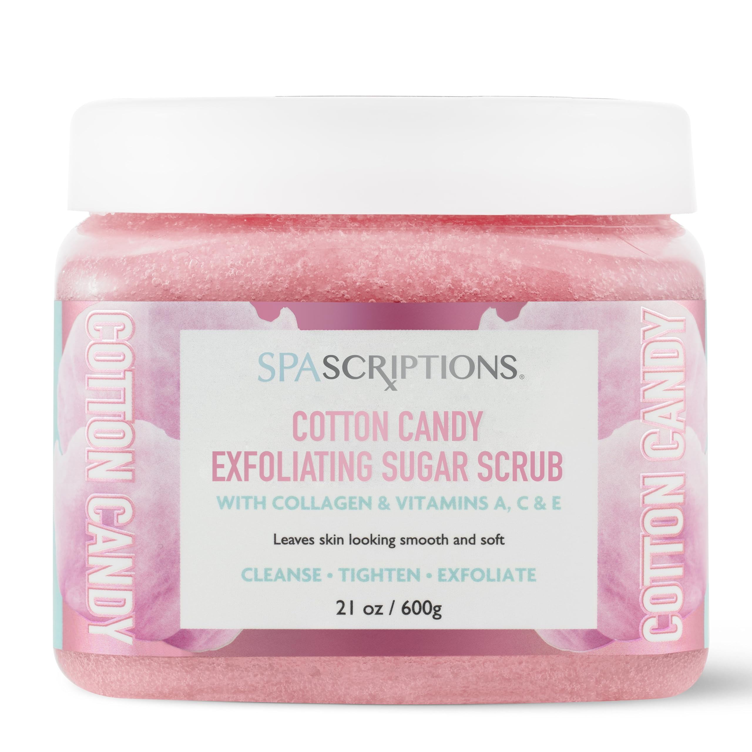 Spascriptions Body Scrubs 21 Oz (21 oz, Cotton Candy)