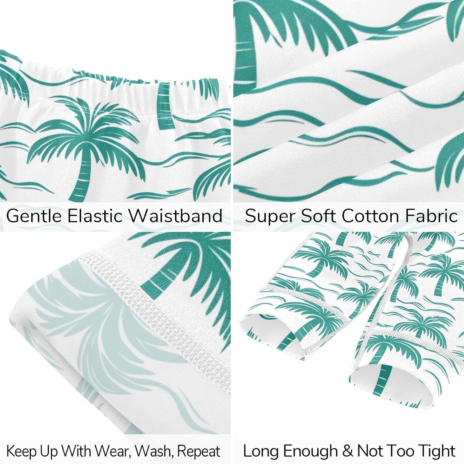 vvfelixl Baby Clothes Style Palm Tree Baby Bodysuits Set Unisex Short Sleeve Babys Pants Sets 0-3M