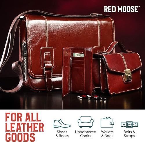 Miniatura 4 de Esmalte en crema para botas y zapatos de alta calidad, fabricado en los Estados Unidos, alce rojo