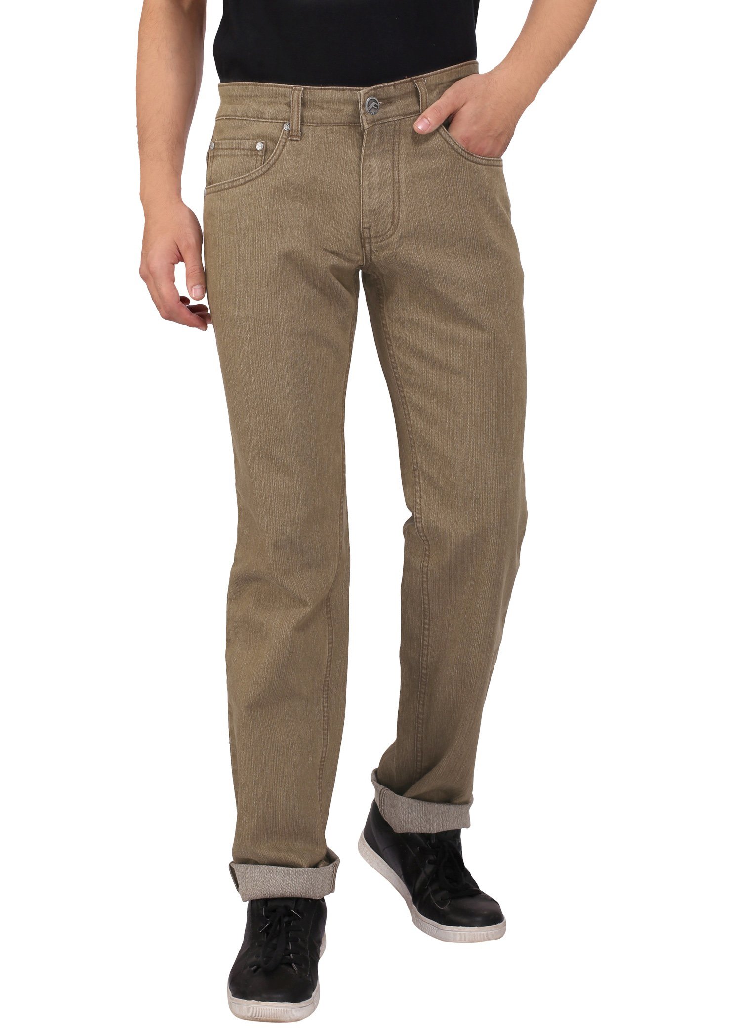 FLAGS Men's Super Stretch Straight Fit Jeans Colour(121)_Size