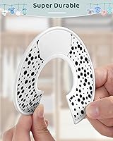 Vista 6 de DF DUALFERV Divisores de ropa de bebé Divisores de ropa de bebé para armario de bebé Divisores de tamaño de bebé Divisores de armario de bebé