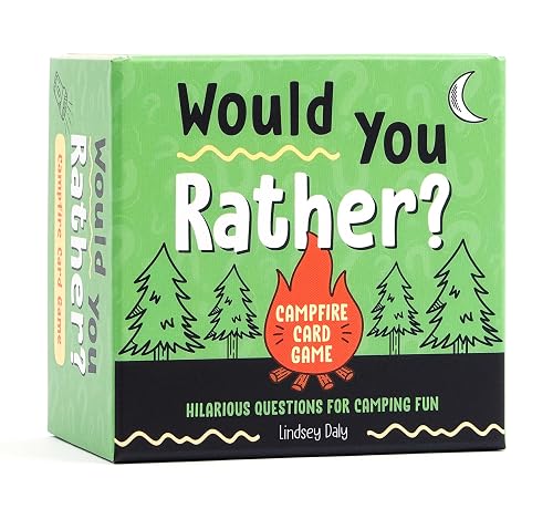 Would You Rather? Campfire Card Game: Hilarious Questions for Camping