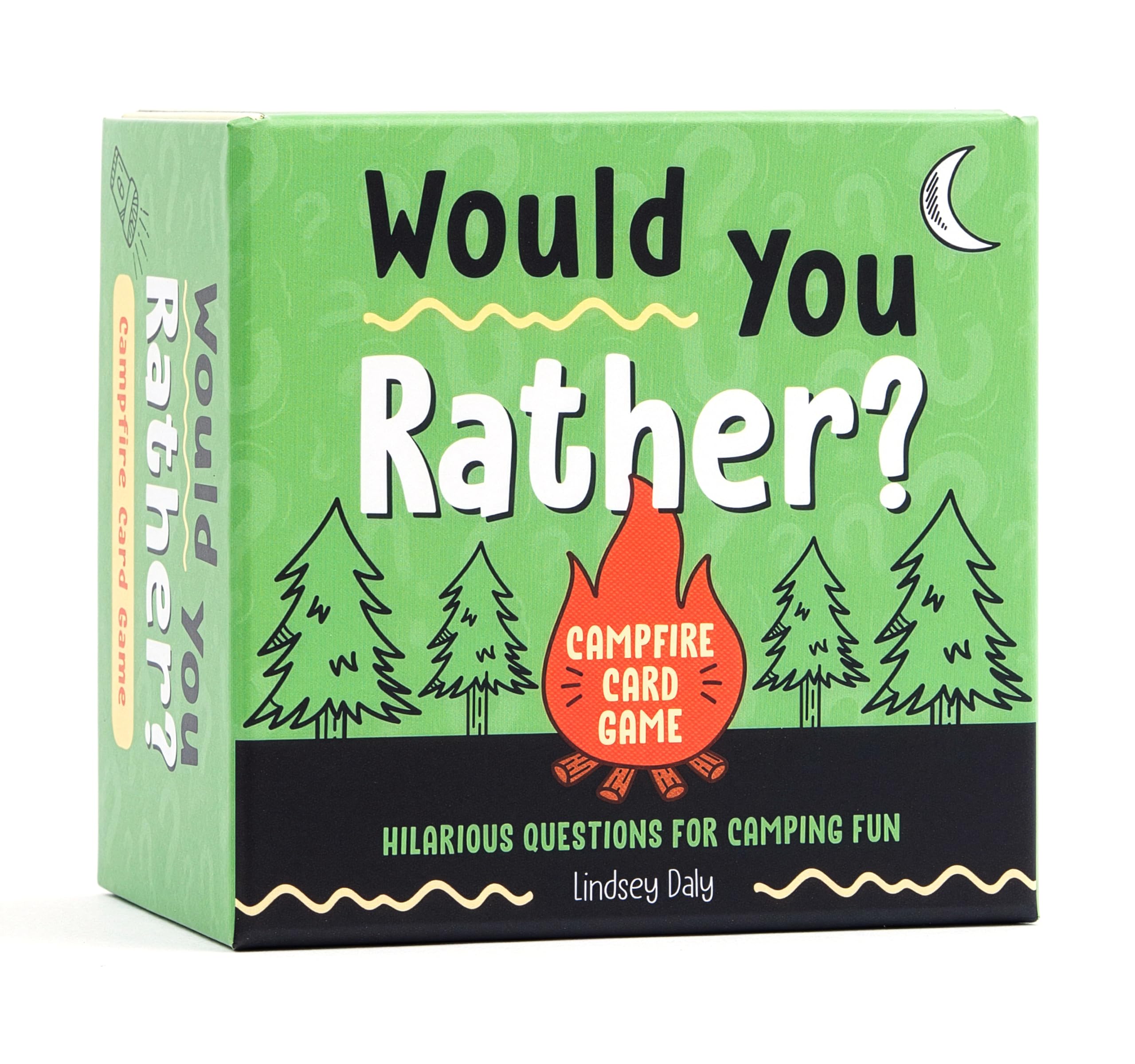Would You Rather? Campfire Card Game by Lindsey Daly (Cards)