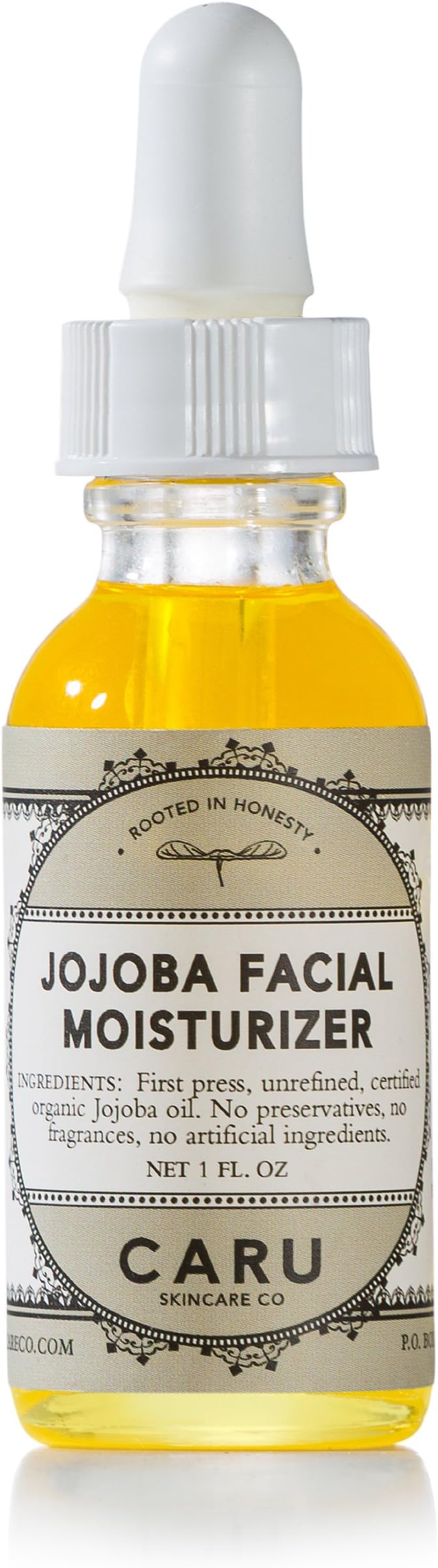Caru Skincare - Organic Jojoba Facial Moisturizing Oil