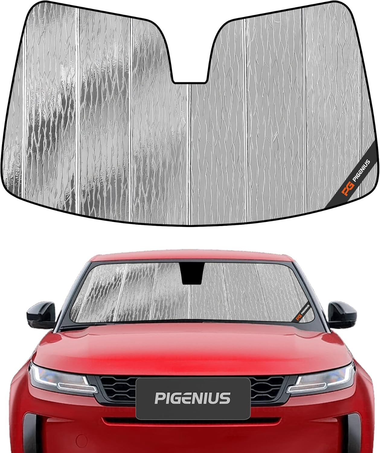 Windshield Sun Shade for Land Rover Range Rover Evoque 2020-2026 Front Window Sunshade - AstraGuard