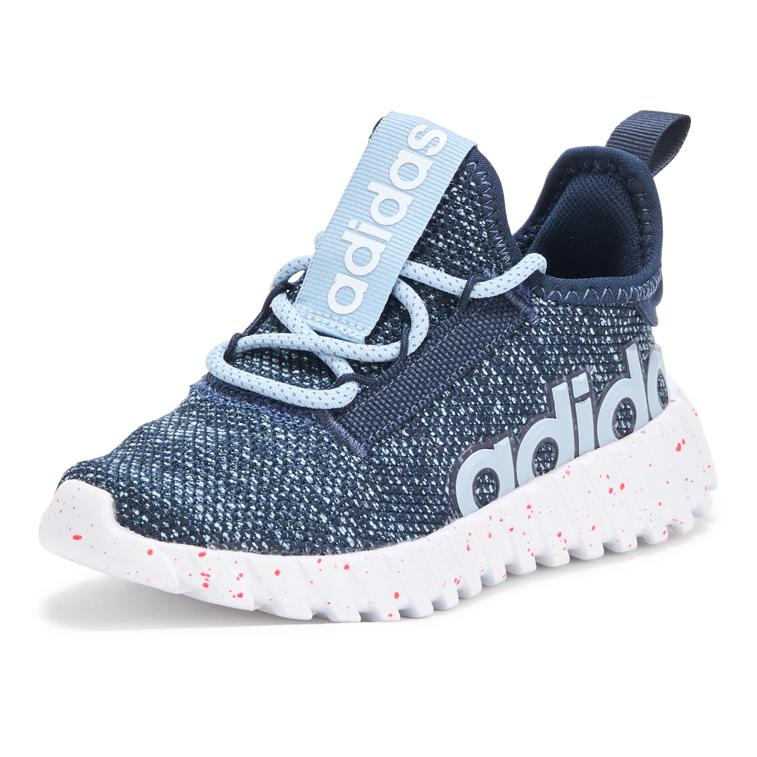 adidas Kids Boys Kaptir 3.0 Lace Up Sneakers Shoes Casual - Black