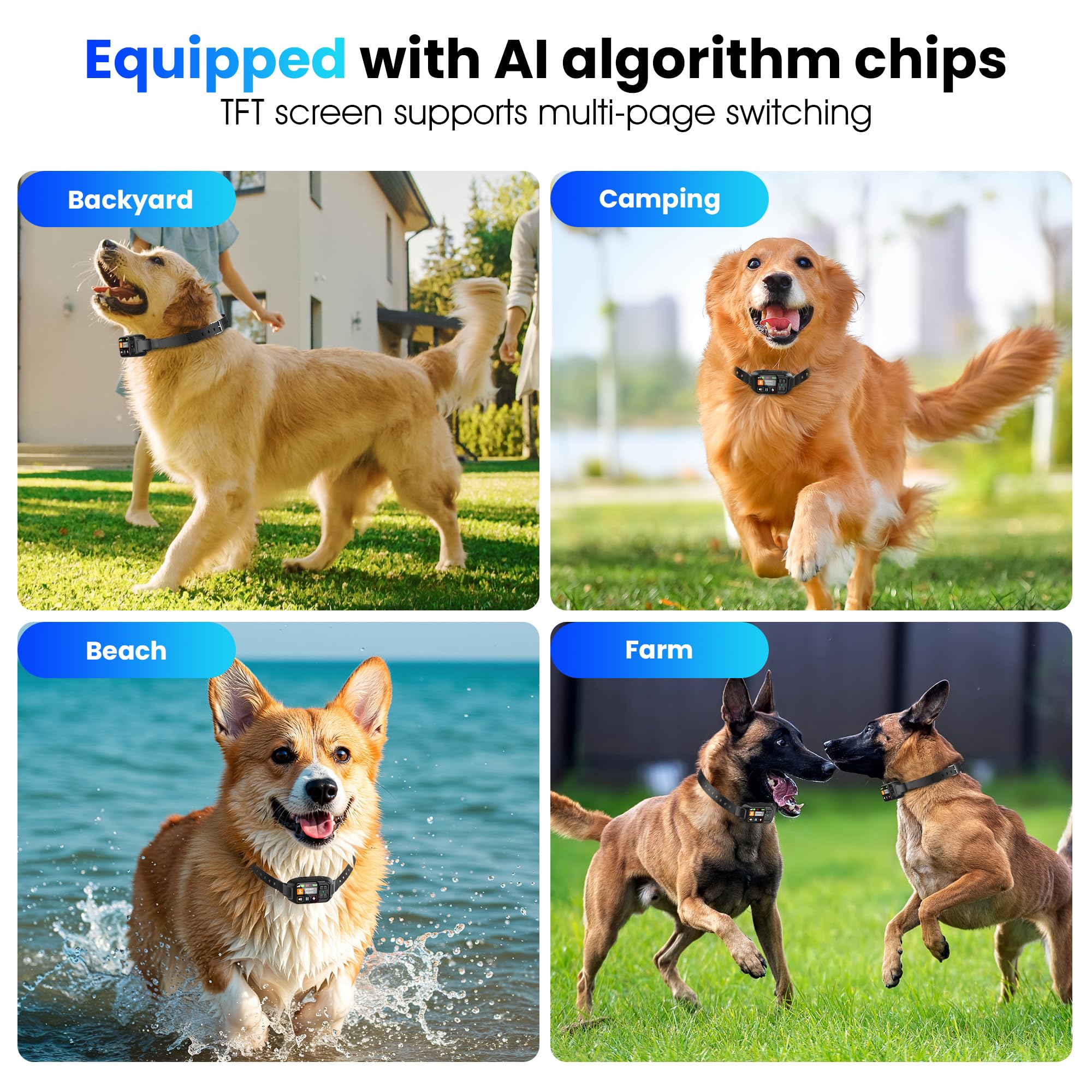 GPS Wireless Dog Fence System,Invisible Fence for Dogs with GPS Collar,Wireless Electric Dog Fence for Large & Small Dogs– Adjustable Boundary Collar,Waterproof & Rechargeable,Large Yard & Outdoor Use - image 7