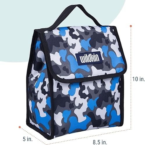 Miniatura 2 de Wildkin Lonchera térmica para niños y niñas, bolsa de almuerzo reutilizable perfecta para guardería y preescolar, tamaño ideal para empacar
