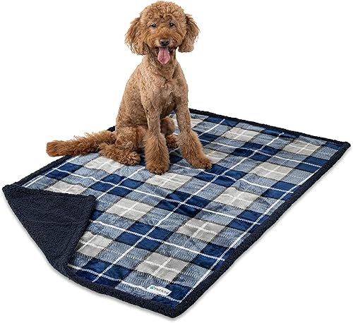 Miniatura 8 de PetAmi - Manta impermeable para perro adecuada para cama, sofá  Funda impermeable para cama de perro, para perros grandes, cachorros  Manta de forro