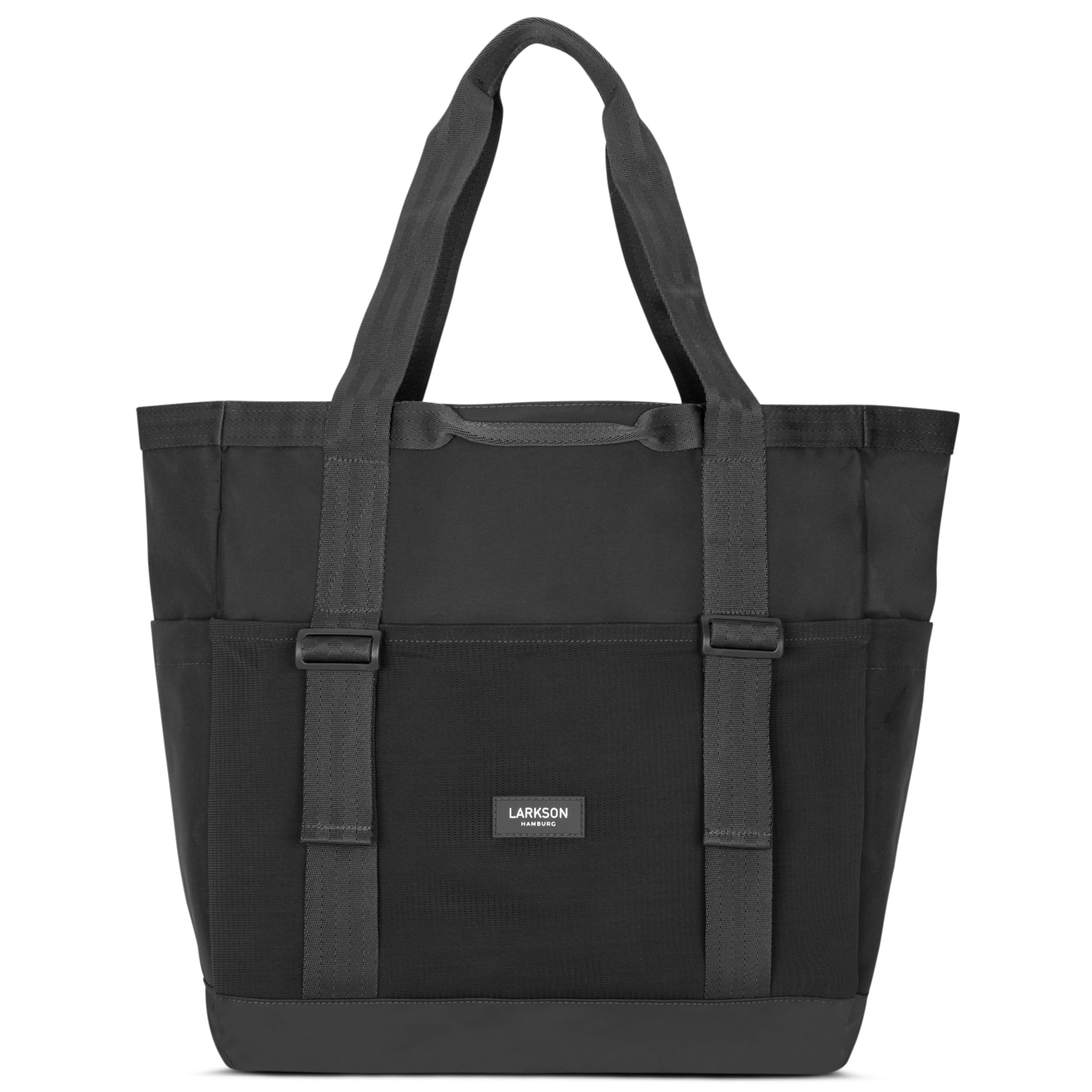 LARKSON Cabas Femme Homme - Smilla - Sac de Plage Grand Format Pour Vacances, Sport, Voyage - Sac Fourre Tout avec Fermeture Éclair - Tote Bag Hydrofuge