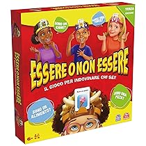 Editrice Giochi, Essere o Non Essere, il Più Classico tra i Giochi da Tavolo per Indovinare Chi Sei, Giochi di Società per la Famiglia, Giochi di carte per bambini, Giochi da Tavolo da 6 anni in su