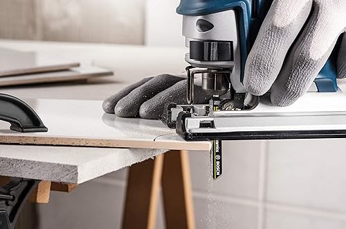 Miniatura 3 de BOSCH T130RF1 1-Piece 3-14 In. 30 Grit Carburo Especial para Cerámica T-Shank Sierra Hojas