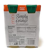Vista 2 de SIMPLY Botella de jugo de naranja multipack, 8 FZ