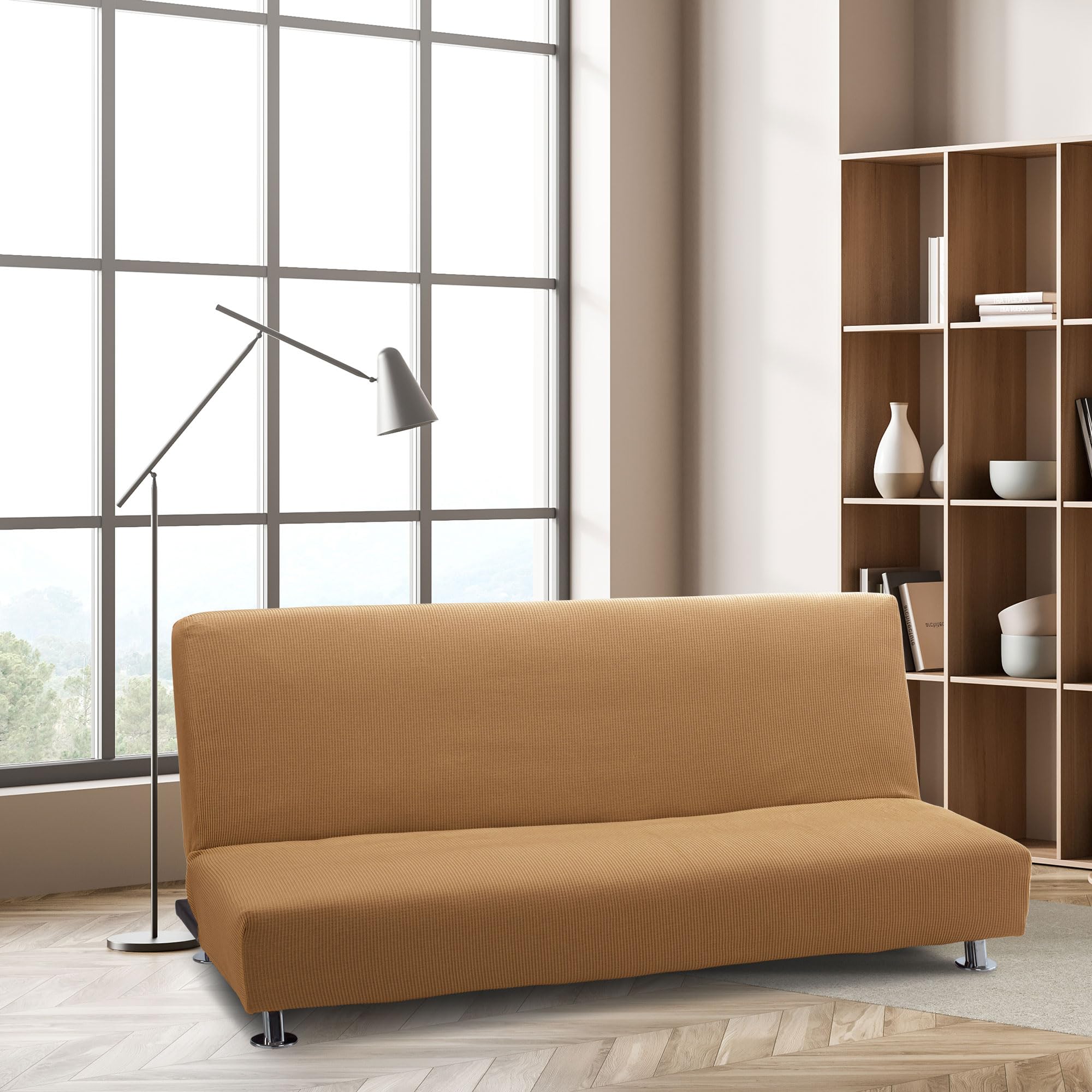 Elastischer Sofabezug Für 3-Sitzer Schlafsofa (IKEA Beddinge Kompatibel) – Jacquard-Stoff, Waschbar, 16 Farben