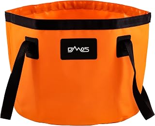 DMOS Ruck Bucket - Collapsible Folding Water Bucket & Portable Wash Basin for Camping, Traveling, & Backpacking