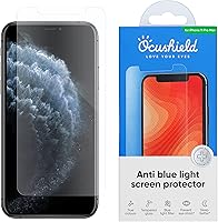 Vista 25 de Ocushield Protector de pantalla de vidrio templado antiluz azul para iPhone 15 (6.1") - Protege tus ojos, reduce las migrañas y mejora el sueño