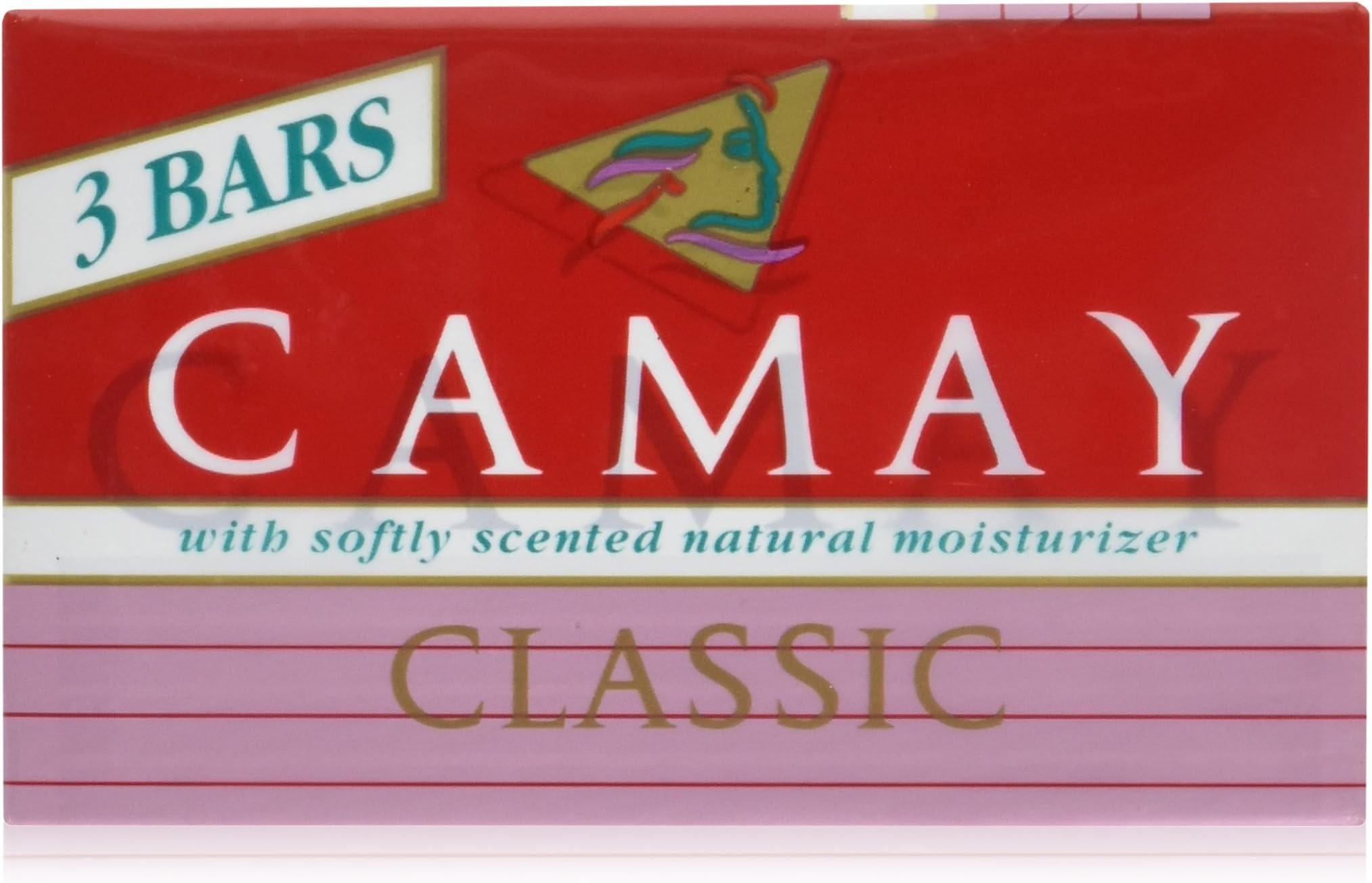 Camay Classic 3 Bath Bars Per Package * With Softly Scented Natural Moisturizer