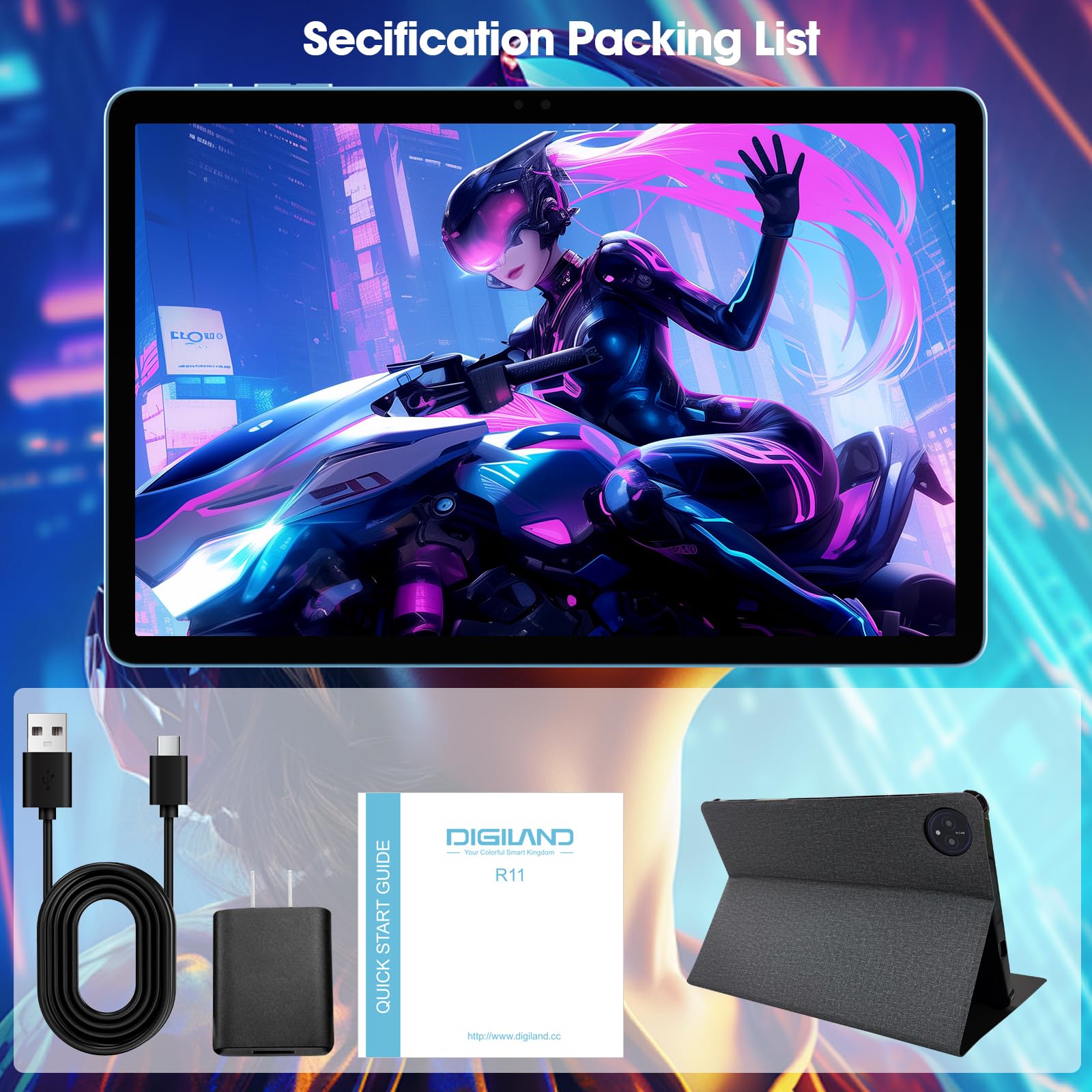 Amazon.co.jp: DigiLand 2025 Android 14 タブレット 11インチ