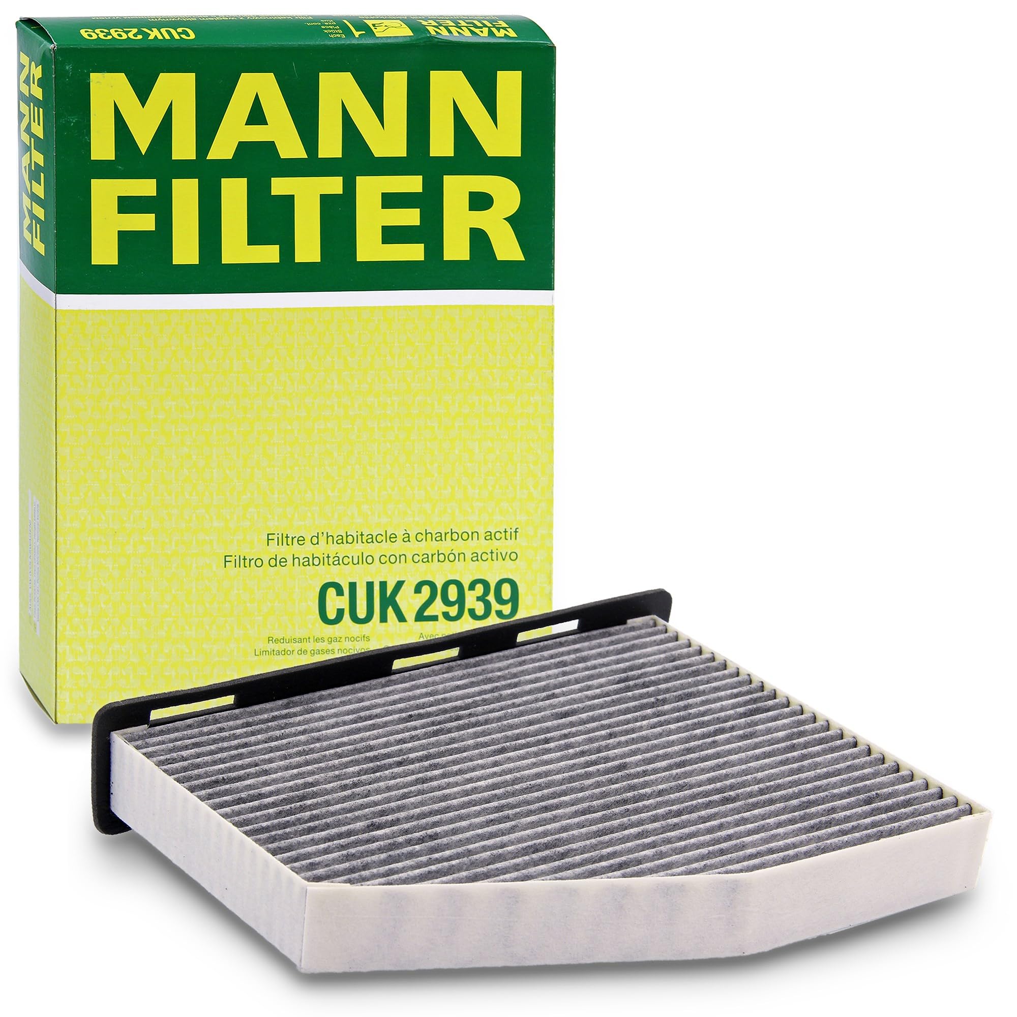 MANN-FILTER Inspektionspaket Filterset 1x Ölfilter, 1x Luftfilter, 1x Innenraumfilter (Aktivkohlefilter), 1x Kraftstofffilter, 1x Ölablassschraube, 1x Ölwechselanhänger,