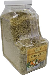 Gel Spice Oregano Leaves 20oz Food Service Size - Premium Non-GMO Kosher Whole Leaves from Turkey & Greece
