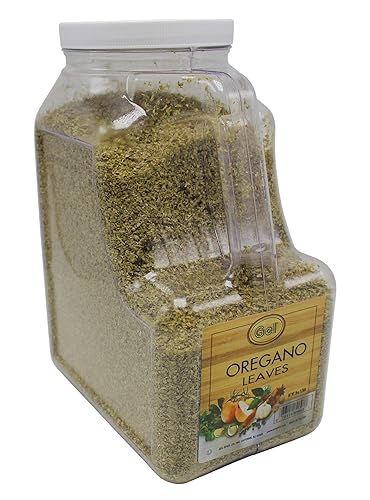 Gel Spice Tamaño del servicio de alimentos de hojas de orégano - 20oz