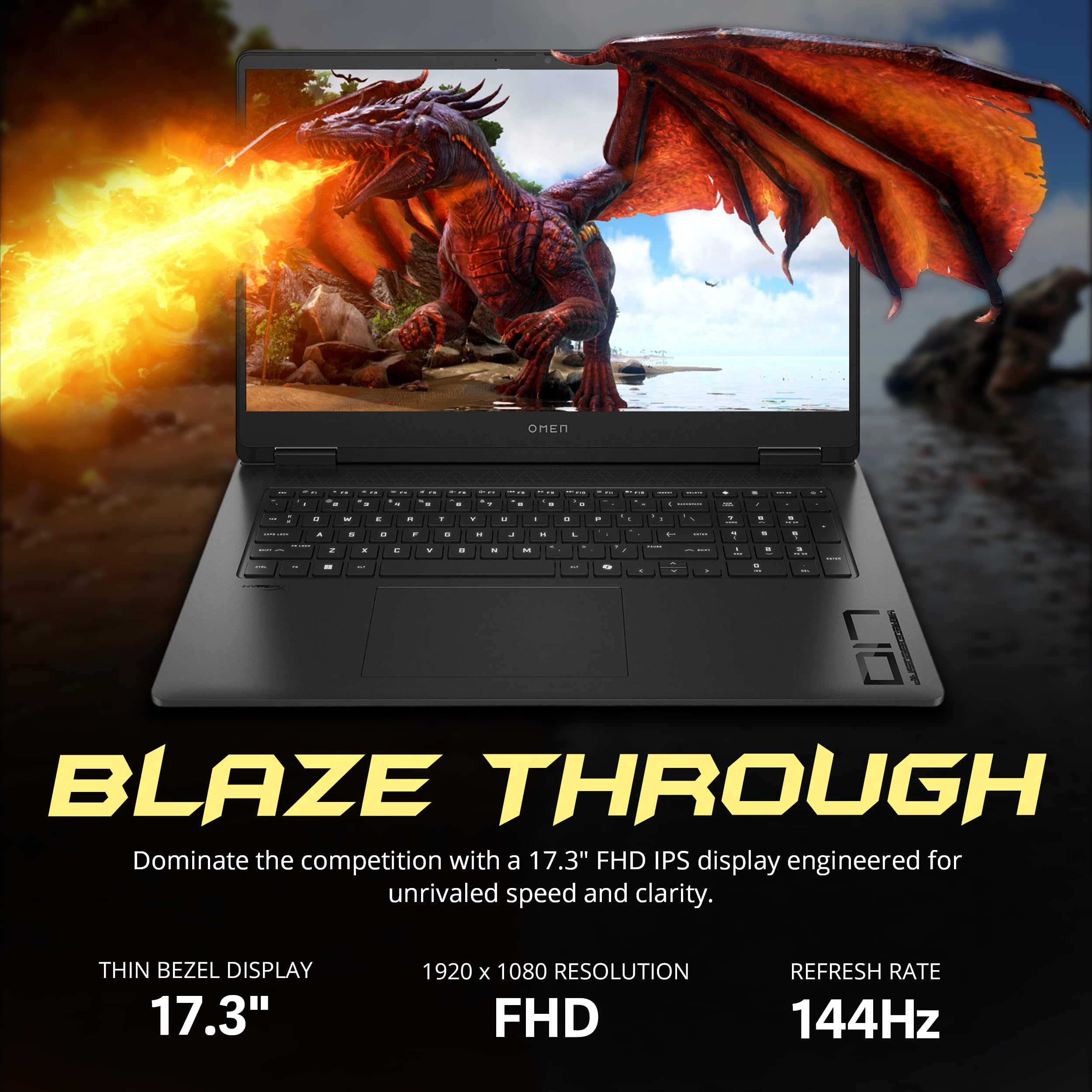 Amazon.co.jp: HP Omen 17 ゲーミングノートパソコン、NVIDIA GeForce