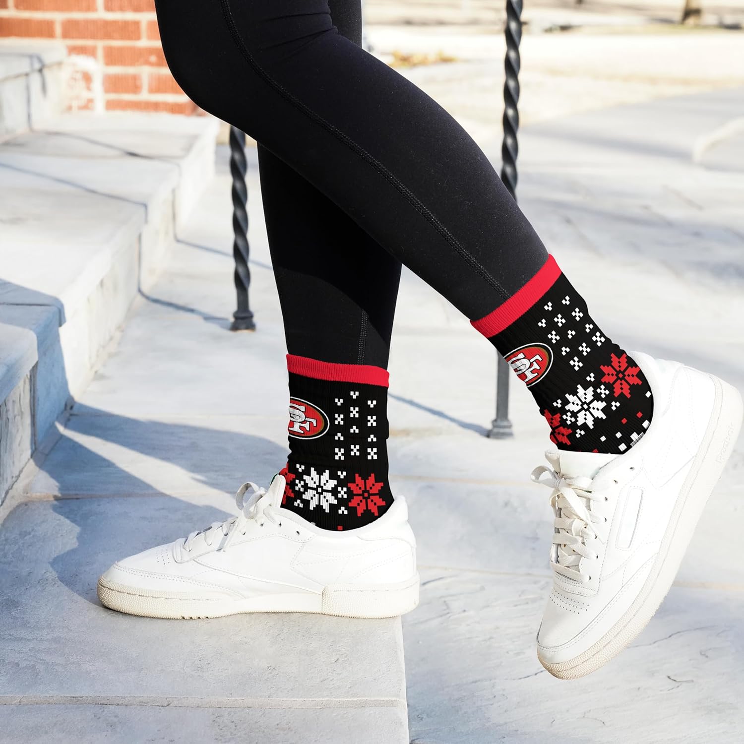 For Bare Feet NFL Unisex Kids Team Sweater Crew Sock Nfl Youth