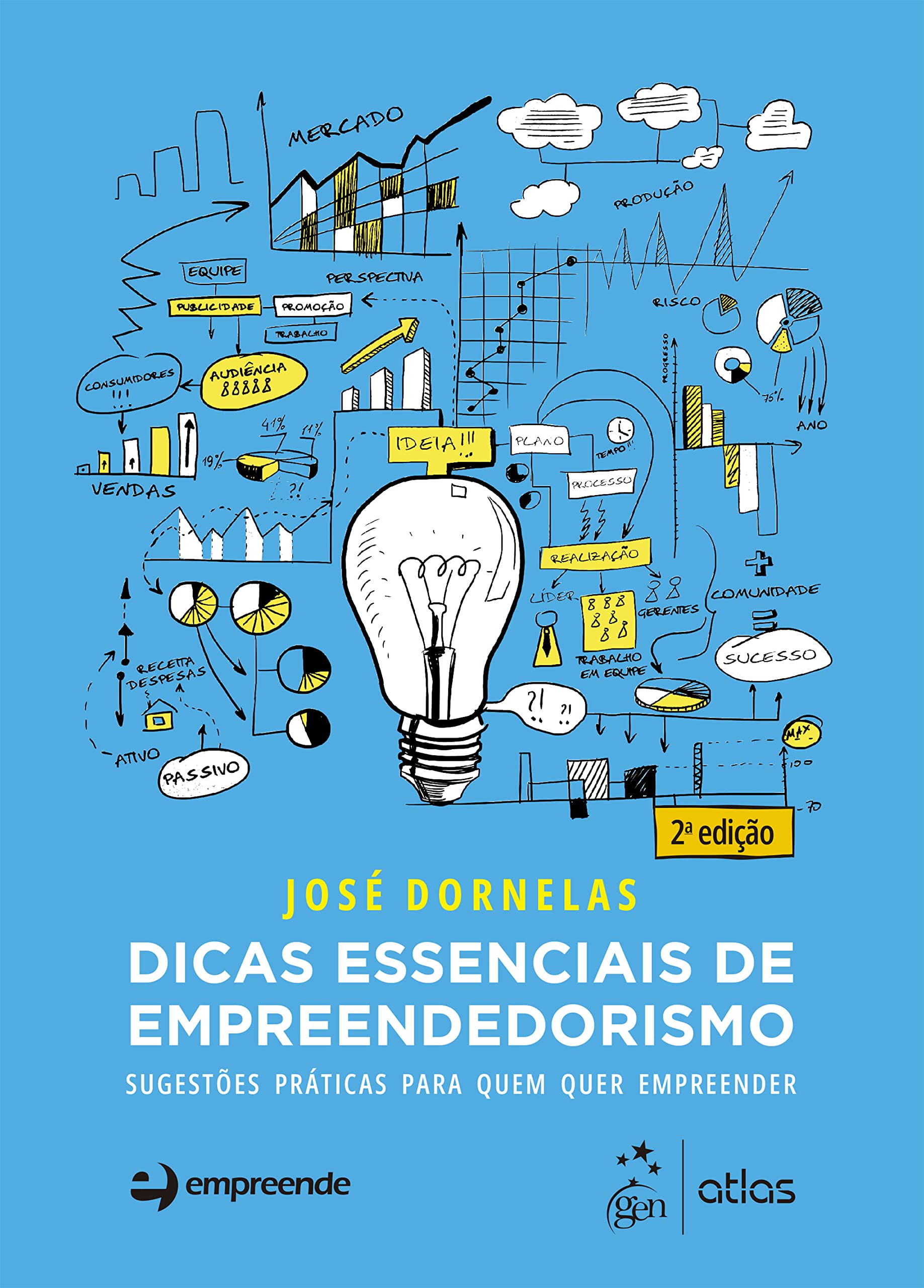 Libro Dicas Essenciais de Empreendedorismo en portugués brasileño para emprendedores