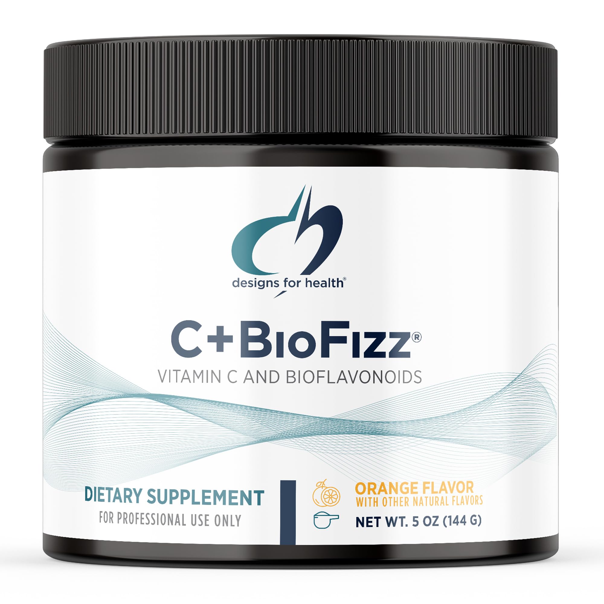 Designs for Health C+BioFizz Fizzy Vitamin C Drink Powder High Potency Powder with Bioflavonoids - Immune + Antioxidant Support - Vegan (36 Servings / 144g)