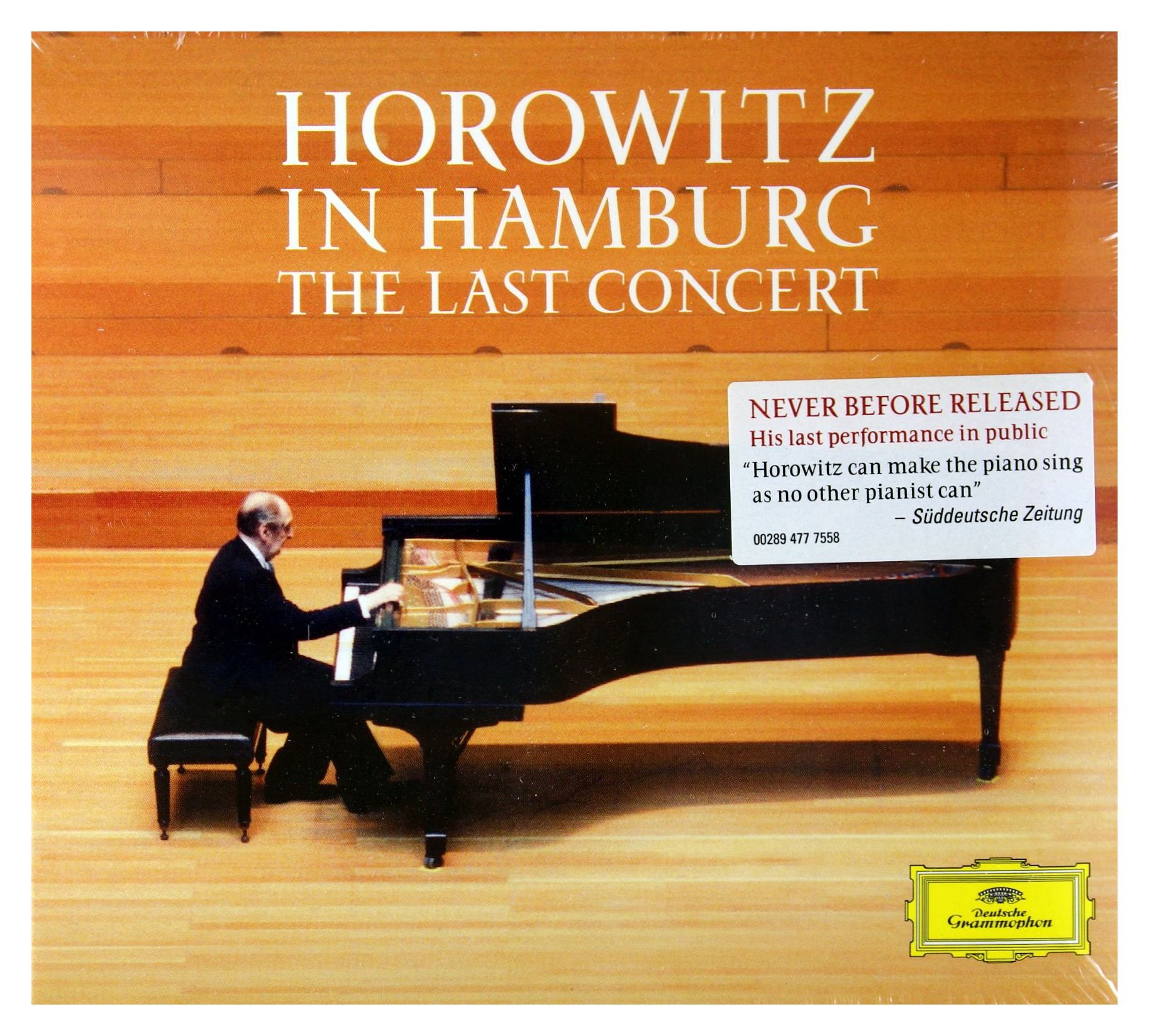 Horowitz in Hamburg: The Last Concert [Audio CD] Horowitz, Vladimir and Franz Liszt