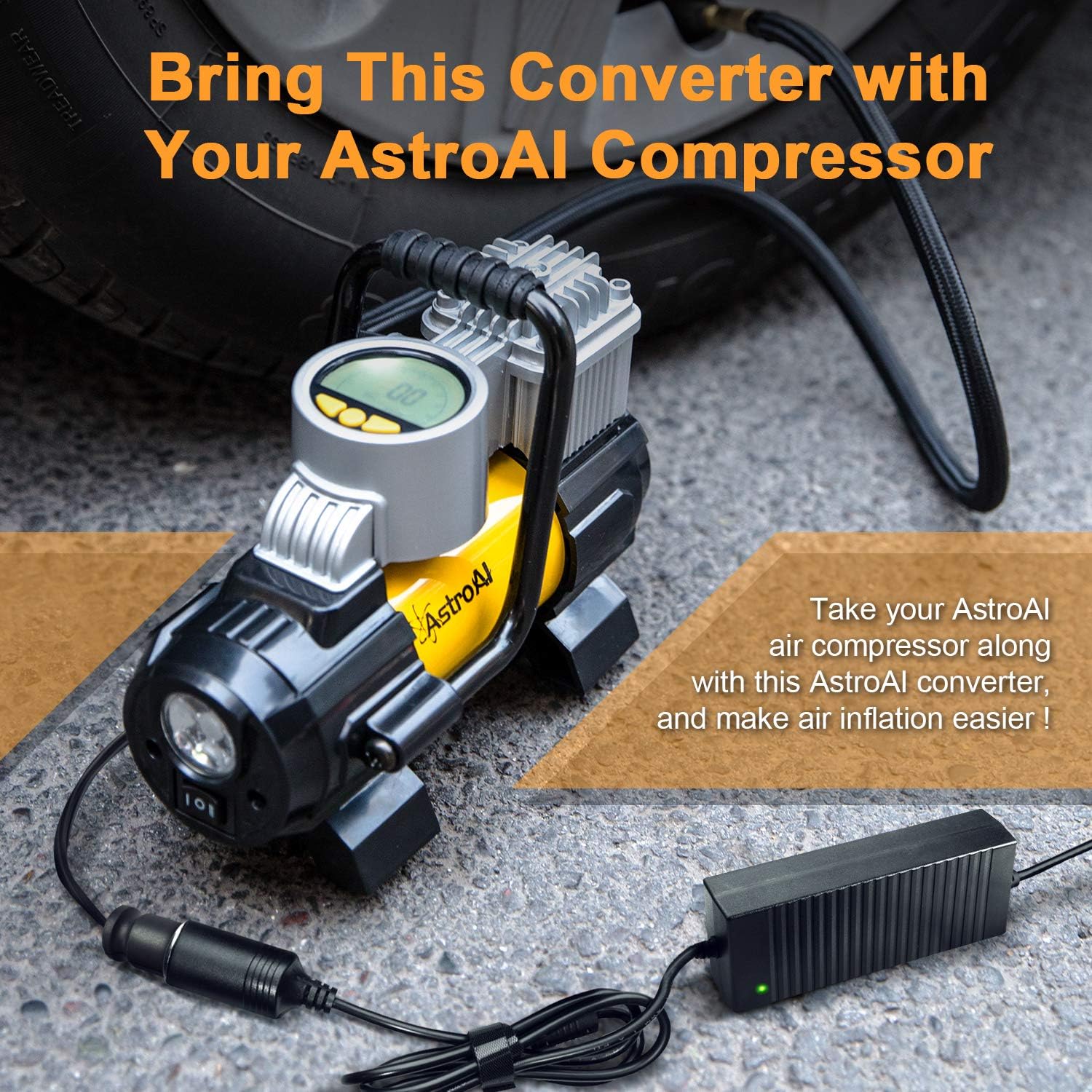 Gеt Dіѕсоunt оƒƒеr AstroAI AC to DC Converter, 10A/110Vto12V DC/120W/7.78FT, Car Cigarette Lighter Socket AC/DC Power Supply Adapter Transformer for Inflator, Car Refrigerator, and Other Car Devices Tесh Dеаlѕ 🔥 AstroAI AC to DC Converter, 10A/110Vto12V DC/120W/7.78FT, Car Cigarette Lighter Socket AC/DC Power Supply Adapter Transformer for Inflator, Car Refrigerator, and Other Car Devices