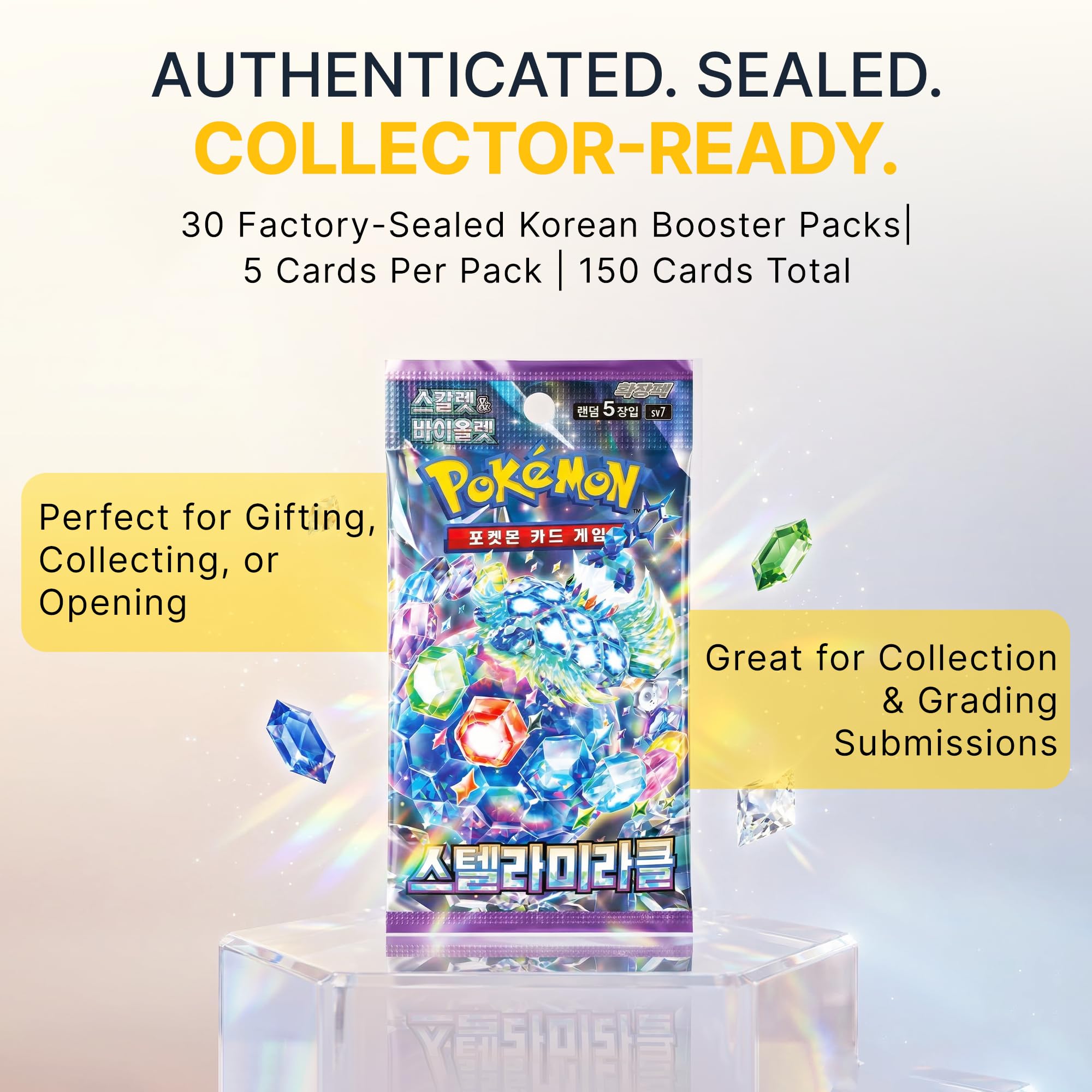 miracle crystal booster box Pokémon TCG: Destined Rivals: Booster Bundle