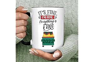 2022 Dumpster Fire Coffee Mug: The Perfect Symbol for the Year That Was