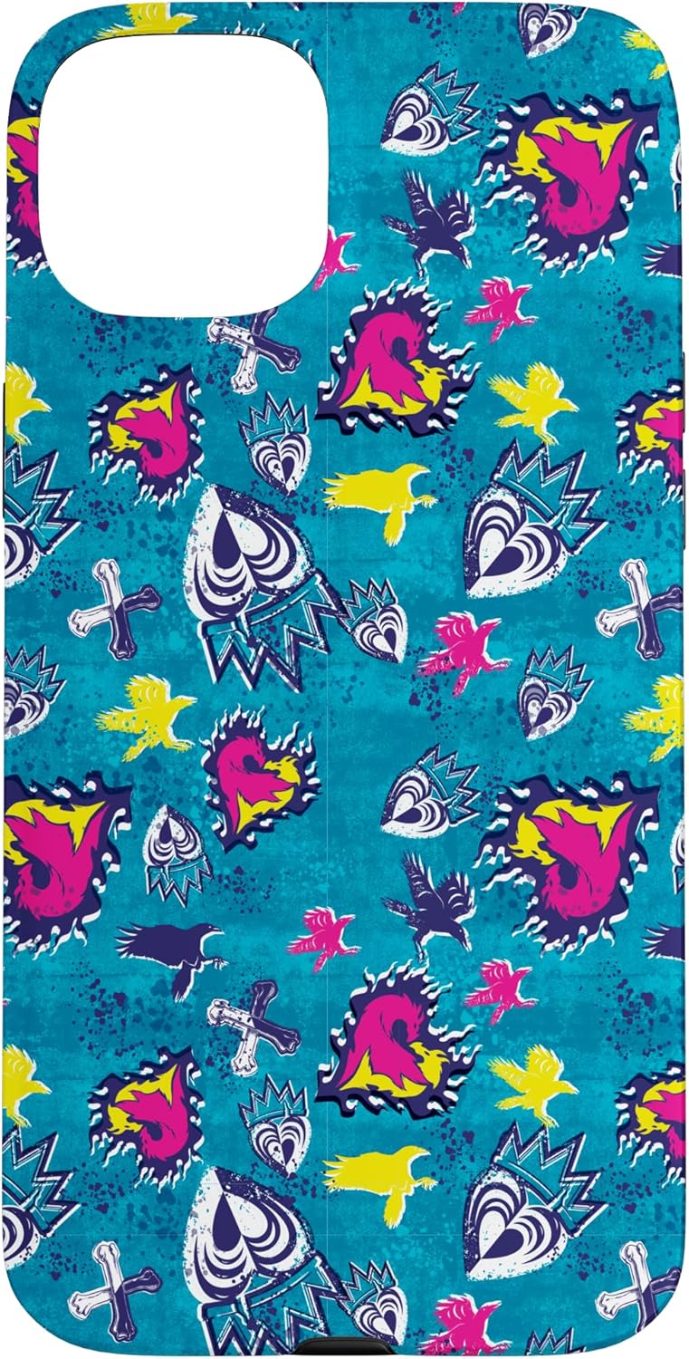 iPhone 13 Disney Descendants VK Icon Prints Teal Blue Case