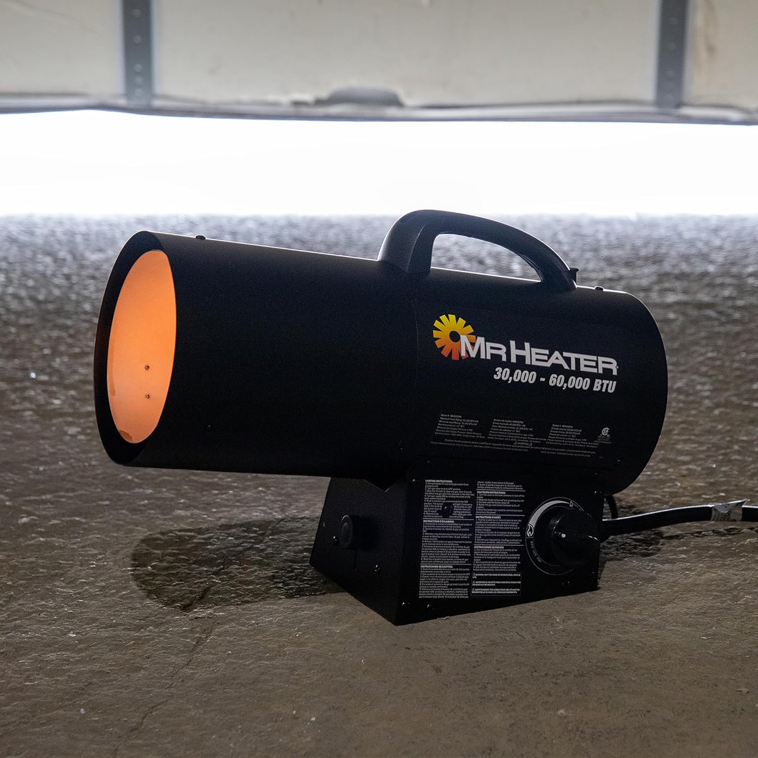Portable Propane Forced Air Heater