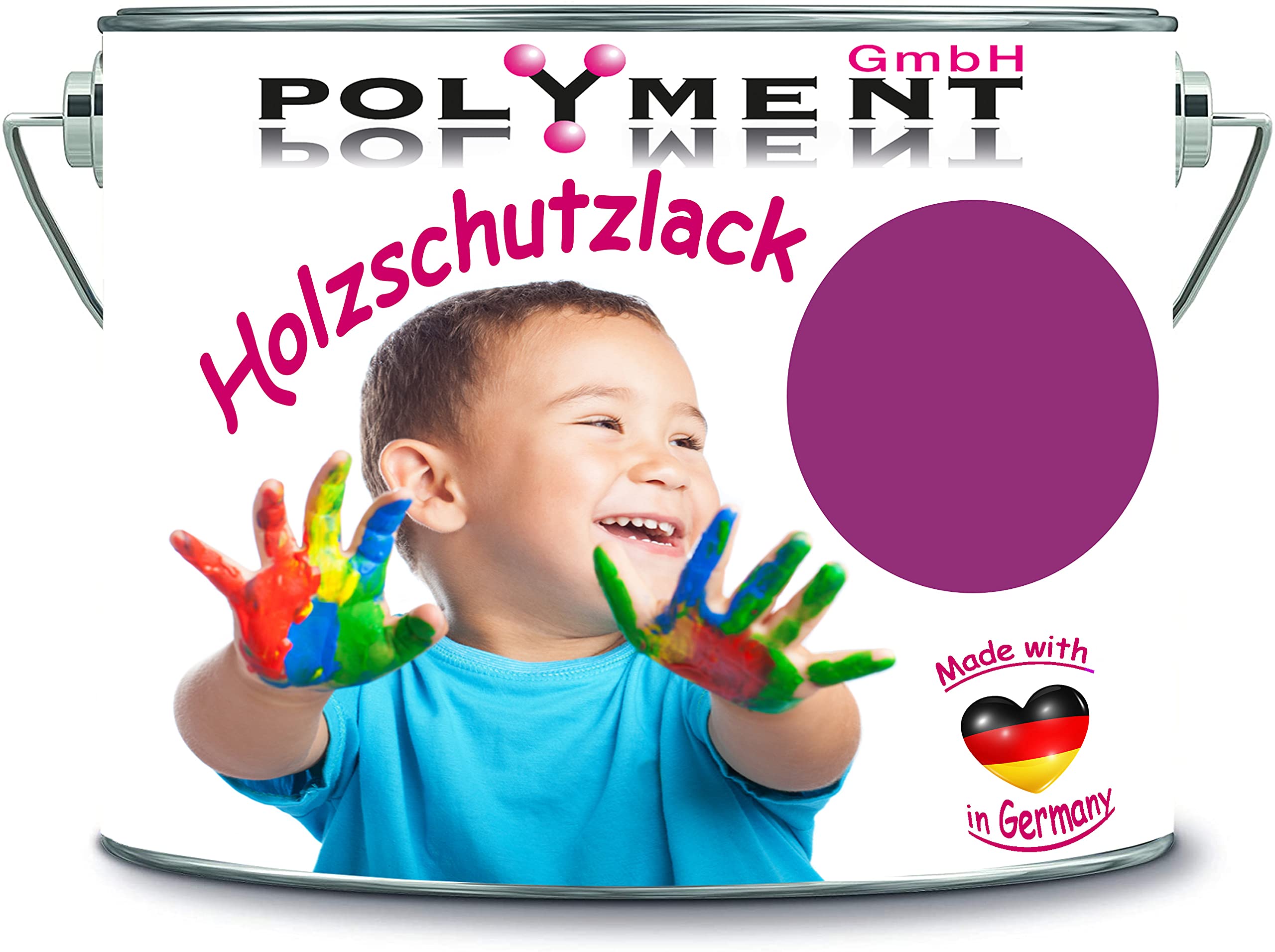 Vernis bois anti UV et humidité RAL 4010 telemagenta