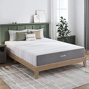 Novilla King Size Mattress 10 Inch King Gel Foam Mattress in a Box Medium Firm with Cooling Gel Foam for Cool Sleep & Ultimate Support
