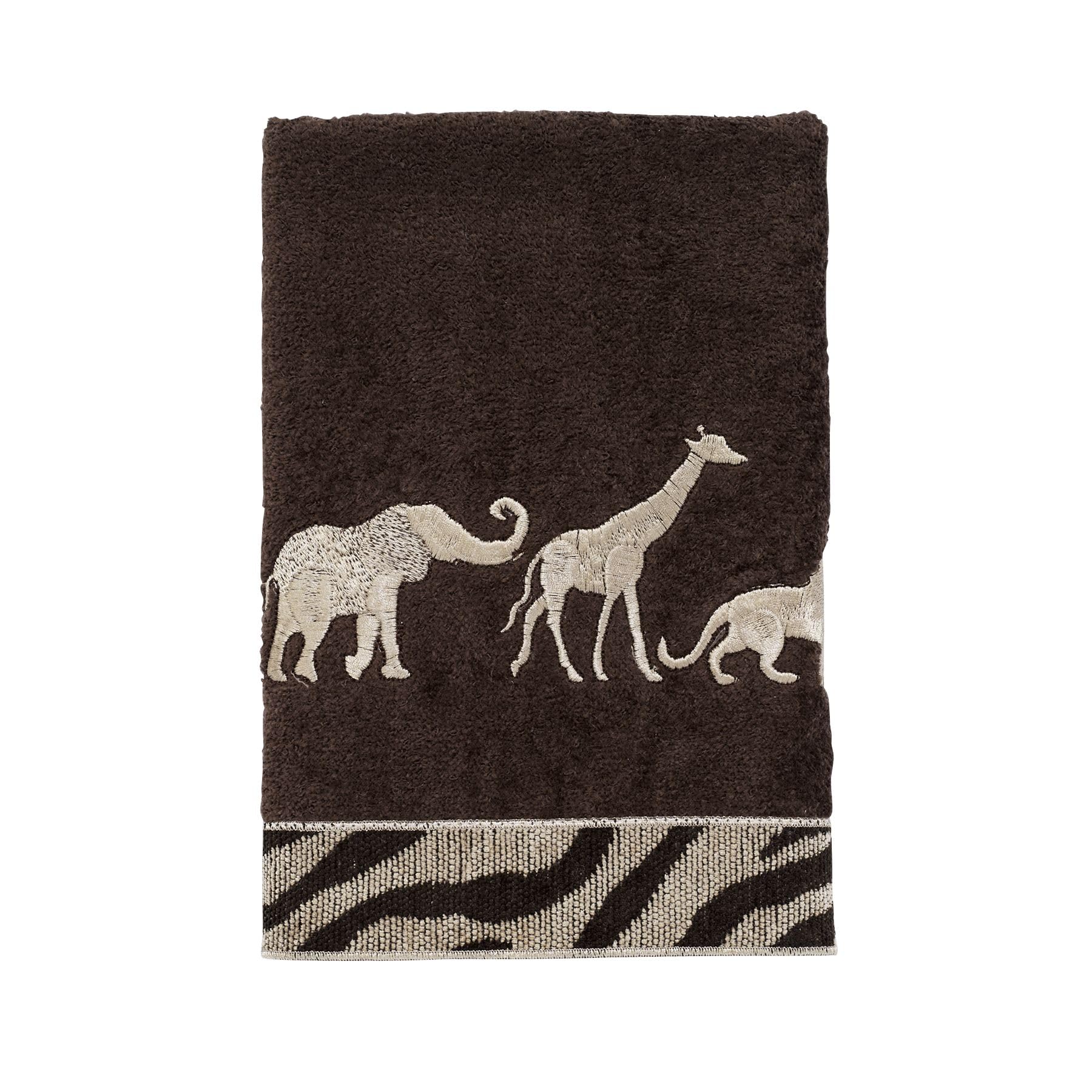 Avanti Linens - Hand Towel, Soft & Absorbent Cotton Towel (Animal Parade Collection)