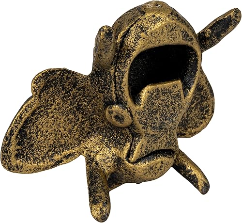 Miniatura 9 de Creative Co-Op Abrebotellas de abeja de metal fundido envejecido, dorado