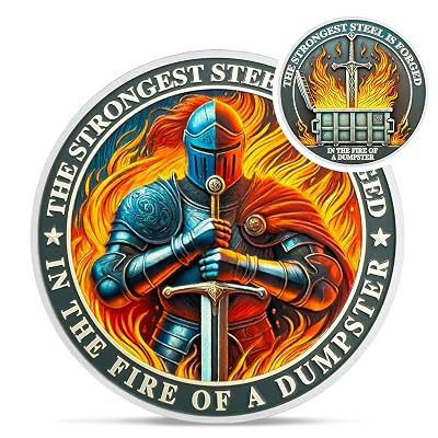 Dumpster Fire Challenge Coin — WorthItGoods worth-buying pick