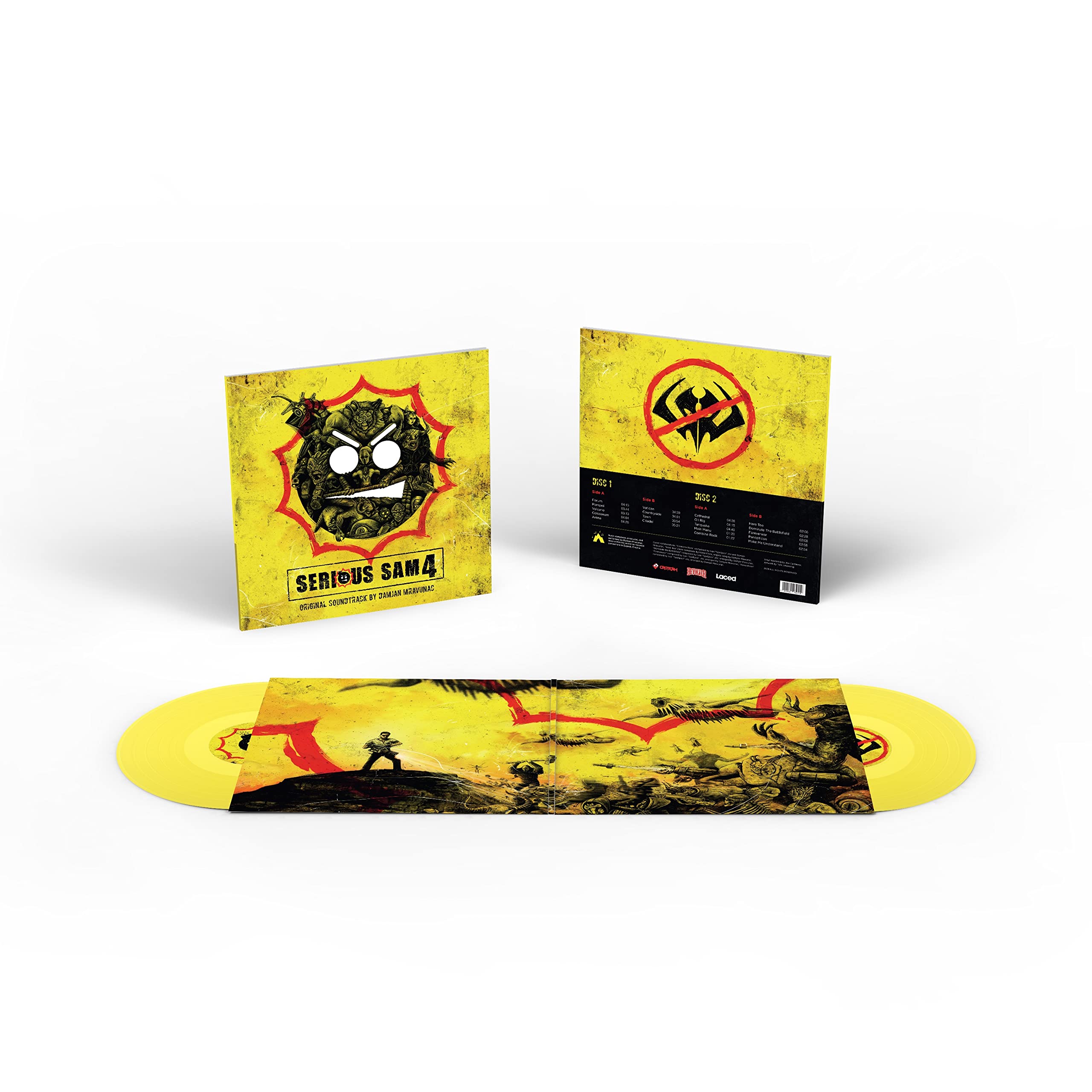 SERIOUS SAM 4 ORIGINAL TRANSLUCENT YELLOW