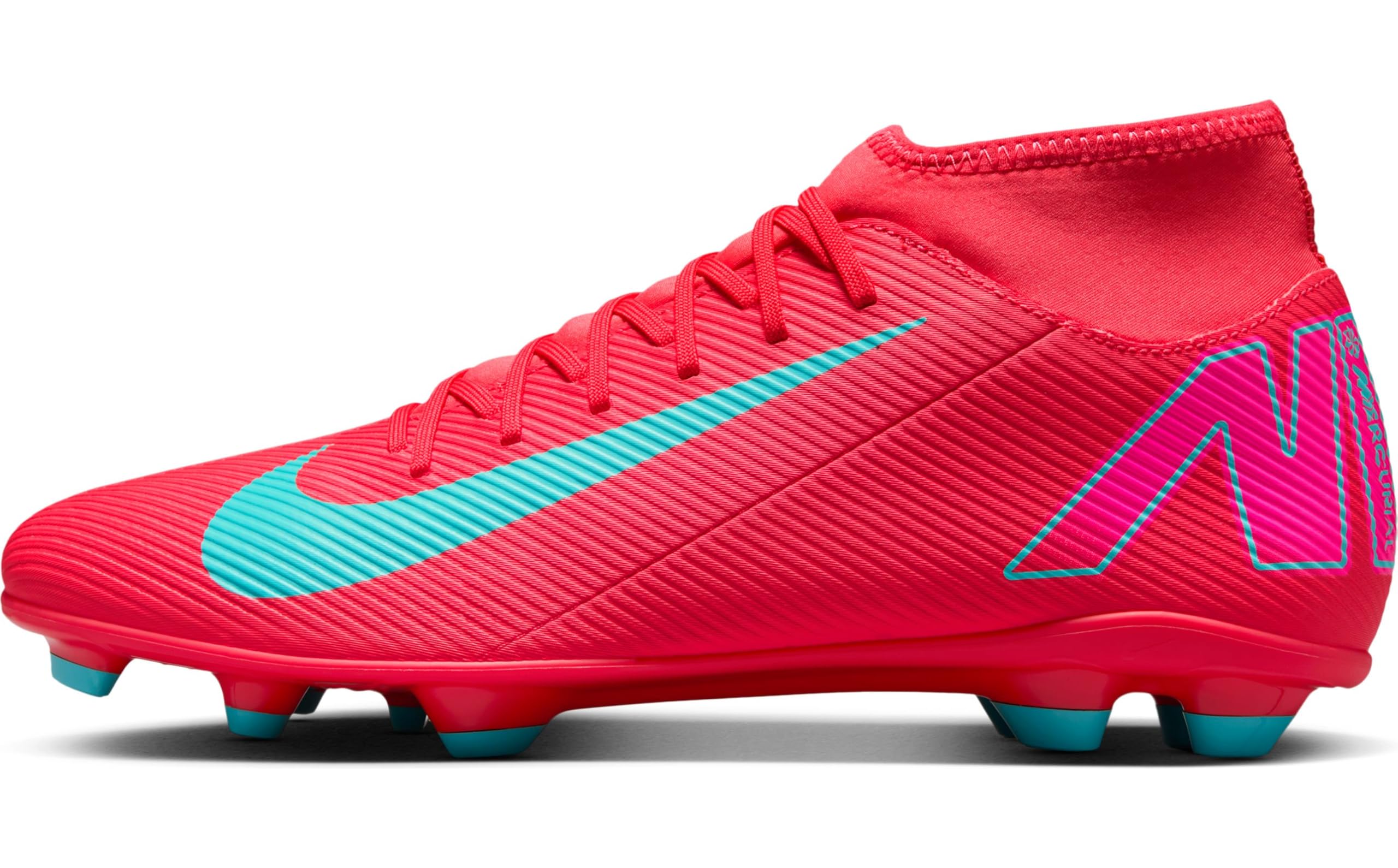 NIKE FQ8314-​800 Mercurial Superfly 10 Club Homme Ember Glow/​Aurora Green EU 46