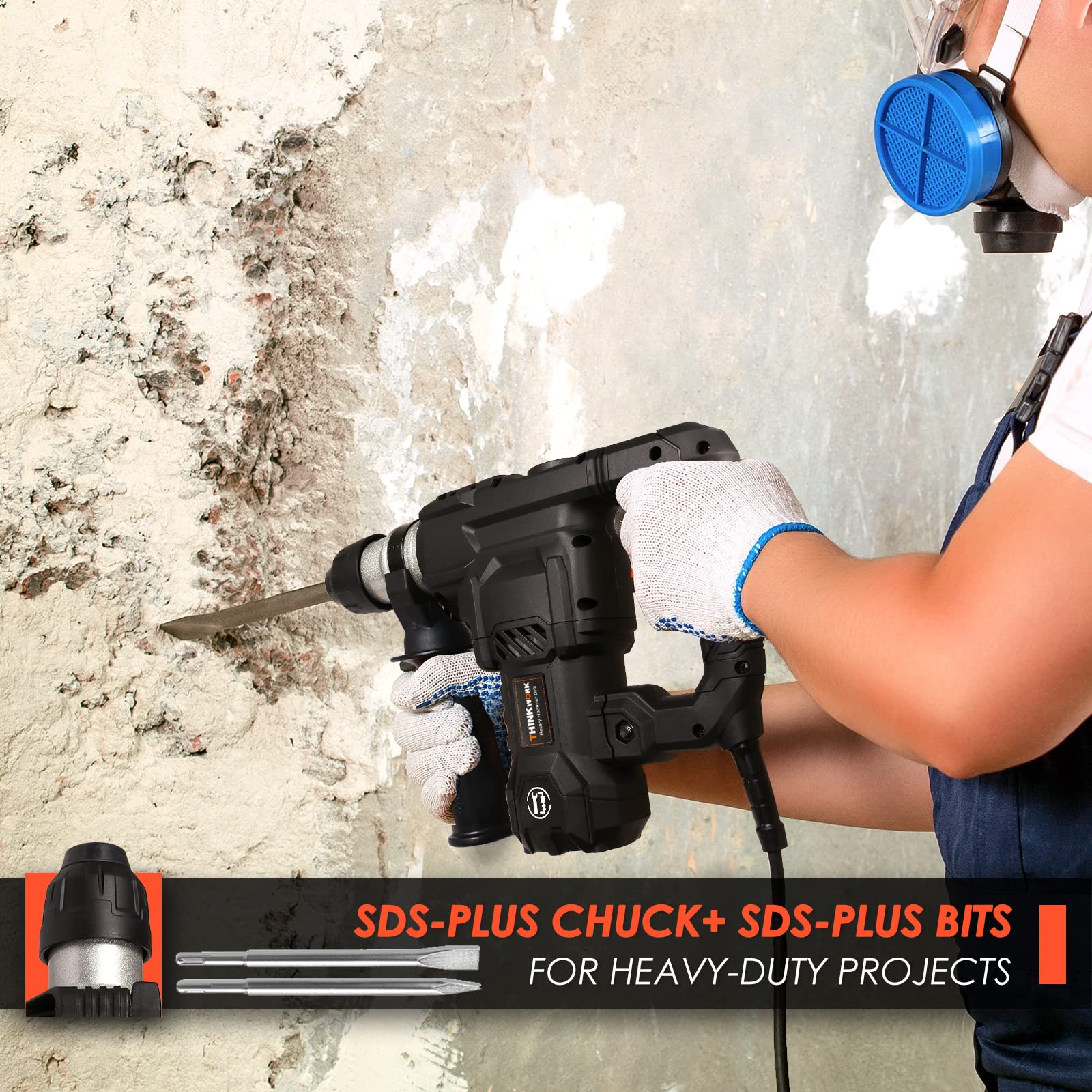 Heavy Duty Rotary Hammer Drill 