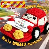 Maffuno Happy Birthday Crochet Car Gifts – Suitable for various recipients