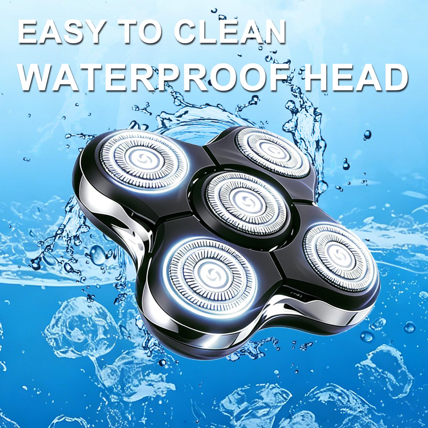 5- Head Replacement Razor Blades, a Precision Electric Razor Designed Specifically for Bald Men,Compatible with Re*ington Balder Pro Shaver XR7000 XR1500 RX5.