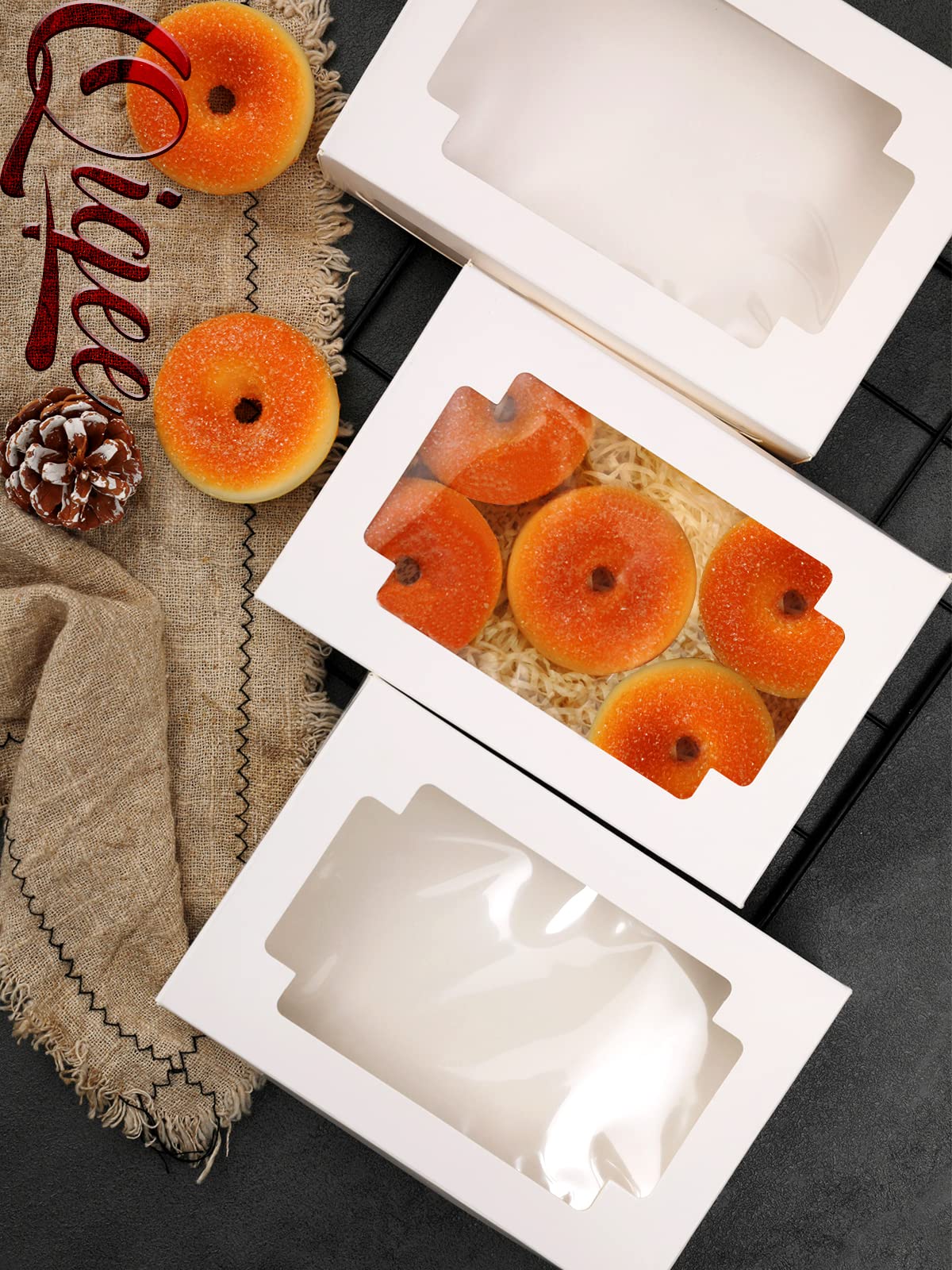 Cookie Boxes for Gift Giving - 36 Pack -6 Cookie Boxes for Gift Giving - 36 Pack -6